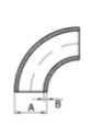 KOLENO SS 90°  EN 10253-4