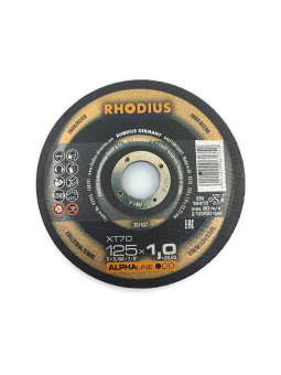 Rhodius XT70 207437 – rezný kotúč 125 × 1,0 × 22,23 mm