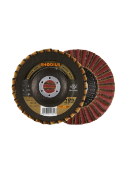 Rhodius VSK F  353298 – lamelový kotúč s brúsnym rúnom 125 × 22,23 mm A150 Very Fine