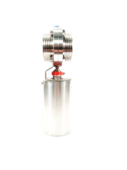 KLAPKA PŘÍMÁ S PNEUMATICKÝM POHONEM GG DN25 – DN200 EPDM