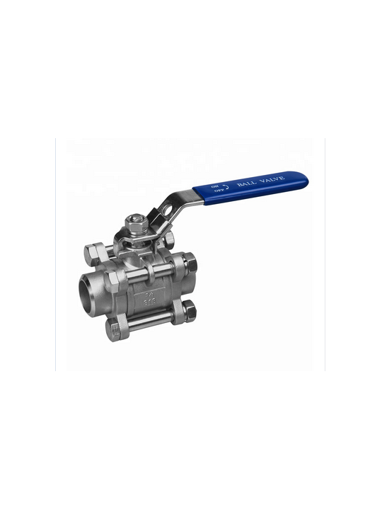 Kulový kohout 3-dílný – typ 791 BW – varný