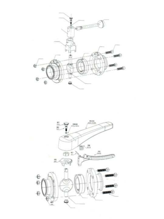 Těsnění klapky – EPDM