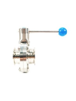 KLAPKA MOTÝLKOVÁ PŘÍMA CC DN25 – DN100 EPDM