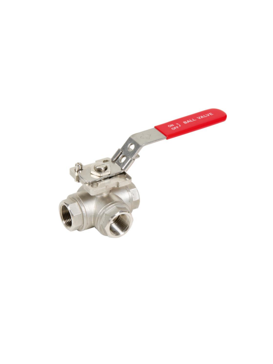 Kulový kohout třícestný – T port – typ BSP