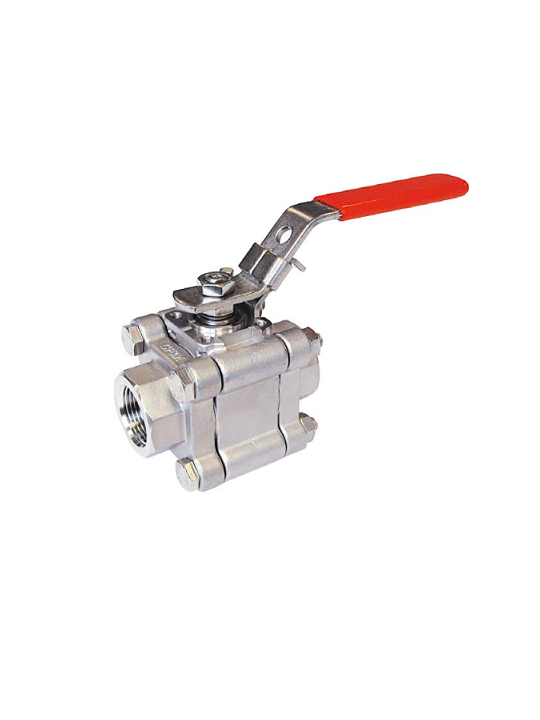 Kulový kohout nerezový 3-dílný – typ BSP  VYSOKÝ TLAK